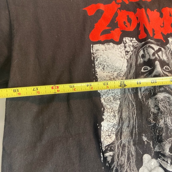 Rob Zombie Black Graphic T Shirt Player tees Large - Picture 4 of 5